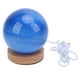 thumbnail image 5 of Pequeña Lámpara de Mesa, Lámpara de Noche de Vaso Azul Tombre de Vidrio 3000-6000K Para Sala de Estudio, 5 of 7