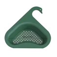 thumbnail image 2 of Cesta de colador para fregadero, filtro colgante triangular, estante de almacenamiento para fregadero (verde), 2 of 2