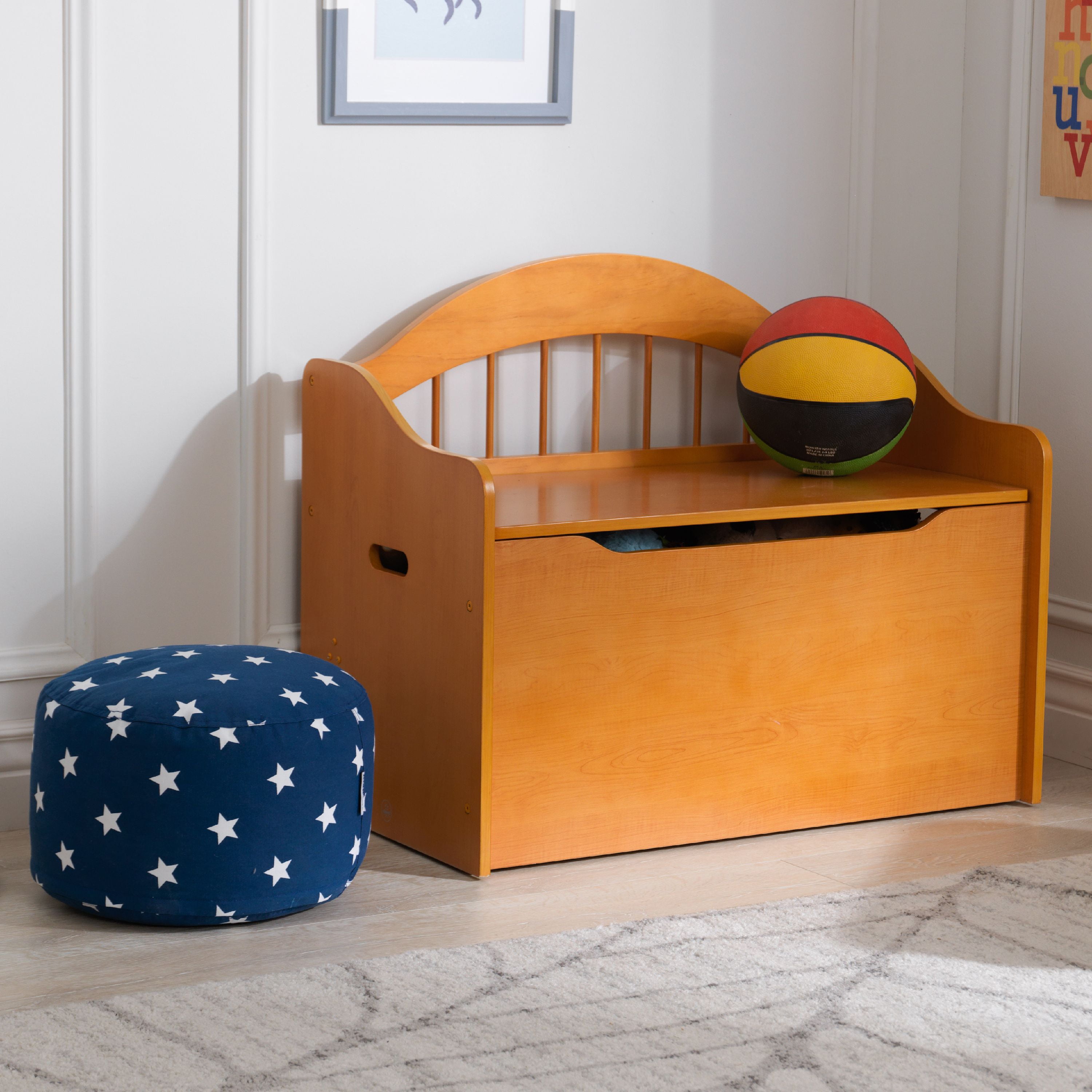 kidkraft limited edition toy box white