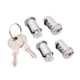 thumbnail image 5 of Cerraduras de seguridad tipo barril para barras de techo con llaves, accesorios resistentes, cerraduras de barra transversal, núcleos de cerradura 4 núcleos de bloqueo, 5 of 8