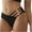 Black, variant on Elainilye Fashion Sexy Underwear for Women Comfortable Loose Lace Funny Underpants Casual Thong Panties Bikini Underwear,Black