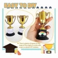 thumbnail image 3 of 24 Pack Mini Trophy for Kids Awards,Plastic Gold Award Trophy Cups,For Party Favors,Rewards,Sports,C, 3 of 5