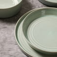 thumbnail image 4 of Stone Lain Claire 8-Piece Pasta Bowl Set Stoneware, Service for 8, Green, 4 of 6