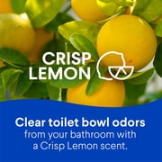 (6 pack) Clorox Toilet Bowl Cleaner Clinging Bleach Gel, Crisp Lemon, 24 fl oz