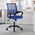 thumbnail image 7 of CL.HPAHKL Mesh Office Chair with Wheels, Ergonomic Desk Chair Comfortable Computer Chair with Lumbar Support Armrest Executive Rolling Swivel Adjustable Task Chair for Home Office, Blue, 7 of 7
