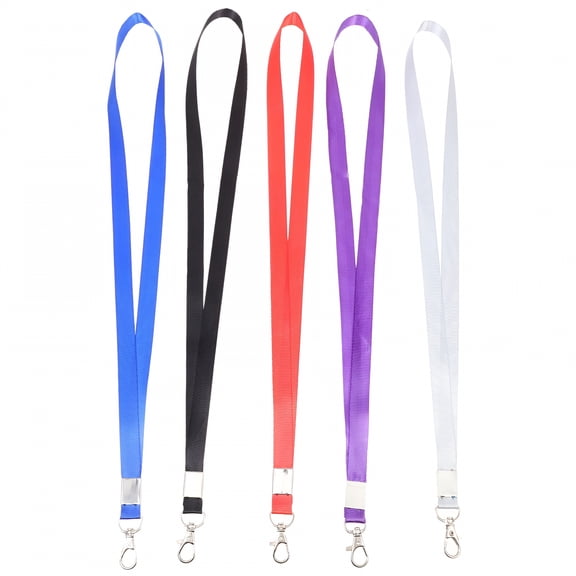 LAMIRO Lanyard Badge ID Holder Neck Strap Keys Hanging Name Work Necklace Lanyard School Office Clip Bulk