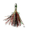 thumbnail image 3 of Soidarity Anzuelo de cebo agua de mar realista Vivivd alambre reutilizable biónico deportes práctico señuelo de pesca pulpo calamar línea Pescar cabeza de plata 15g Soidarity OD029645-06B, 3 of 6