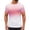 Light Pink, variant on OHMZYZO Summer Shirts for Men Casual Short Sleeve Crew Neck Gradient T Shirt Graphic Tees Basic Tops