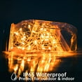 thumbnail image 3 of 12 Pack Mini Lights,Emlimny 6.5 ft Fairy Light Battery LED Twinkle Light Waterproof Light String with 20 LED for Mason Jar Centerpiece Table Bedroom Wedding Valentines Outdoors, 3 of 8