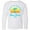 AA-White, variant on Inktastic Summer Enjoy the Sunshine Boca Raton Florida in Blue Long Sleeve Youth T-Shirt