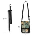 thumbnail image 4 of Secure Travel Neck Wallet Passport Holder Adjustable Strap For Men & Women 6*7.5in Red Pandas, 4 of 6