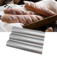thumbnail image 3 of Non Stick Perforated French Bread Pan Bakeware Toast Cooking Bake Mold Home Bread Baking Mold, 3 of 7