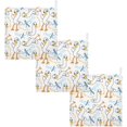 thumbnail image 7 of 5 PCS Funny Duck Doodle Baby Muslin Washcloths, Cartoon Soft Absorbent Face Towel Burp Cloths Cotton Bath Wipes Infant Wash Cloth for Newborn Boys Girls, 7 of 7