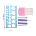 thumbnail image 4 of MasteelfCA 8pcs in 1 Set DIY Paper Rolling Tool Kit Handmade Quilling Needle Pen for Craft, 4 of 8