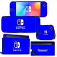 thumbnail image 6 of KIPLINK Nintendo Switch OLED Skin Decal – Full Body Vinyl Cover, Anti-Scratch & Waterproof, Bubble-Free Installation, Solid Colors, 6 of 28