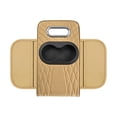 thumbnail image 4 of arctrm Auto Car Armrest Cushion Cup Holder Lightweight Modern Car Armrest Organizer Beige, 4 of 9