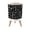 Color 3, variant on Small Trash Can with Lid Majestic Bear Silhouette Forest Sunset Reflection Art 1.8 Gallon Dog Proof Trash Can Round Garbage Can Waste Bin Wastebasket for Bathroom Bedroom Living Room
