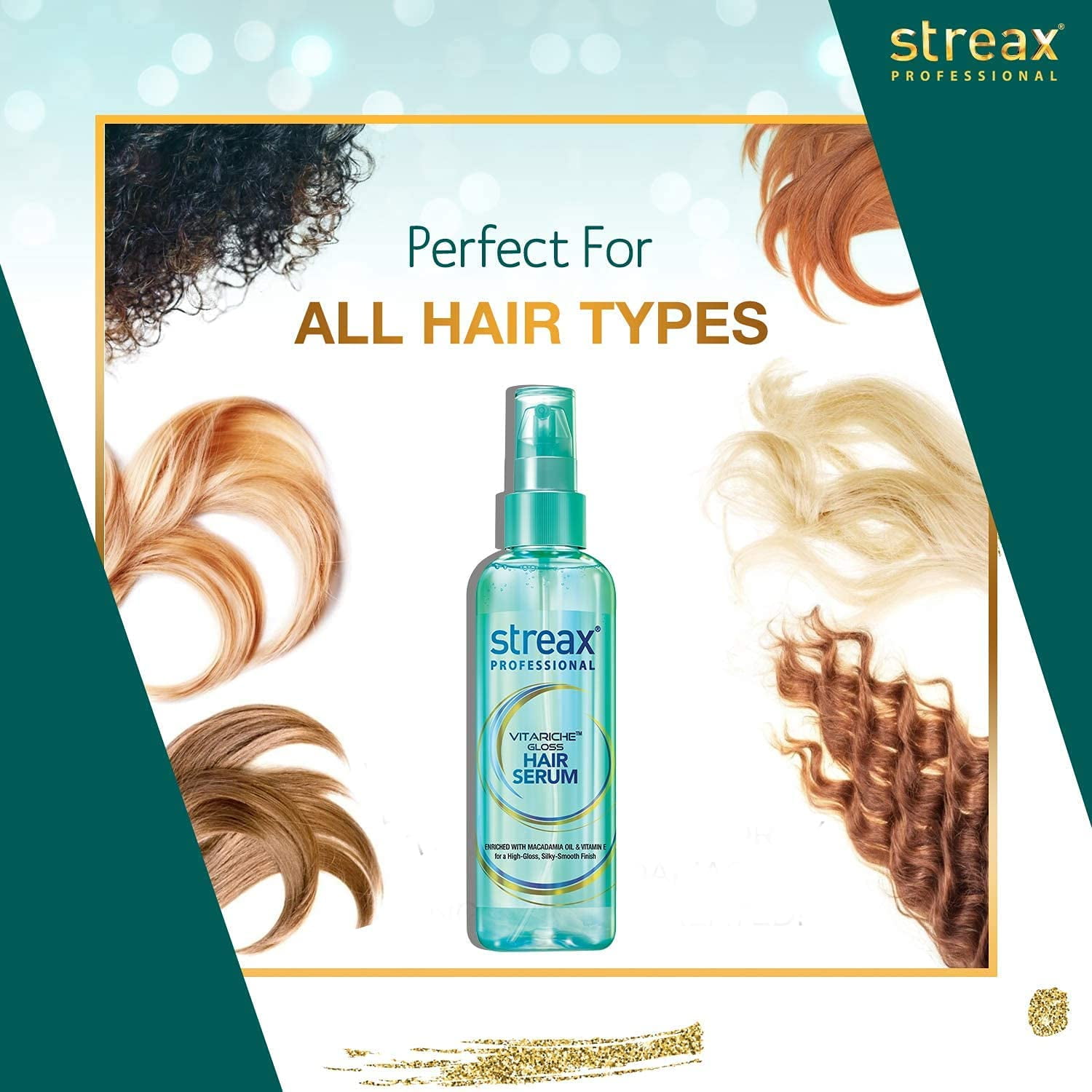 Streax Pro Hair Serum Vita Gloss-100Ml Streax Pro Hair Serum Vita Gloss-100Ml