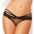 thumbnail image 2 of Women's Seven 'til Midnight 10513 Open Crotch Mesh Panty (Black M), 2 of 4