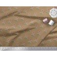 thumbnail image 3 of Soimoi Poly Georgette Fabric Leaves & Floral Artistic Print Fabric by Yard 42 Inch Wide, 3 of 5