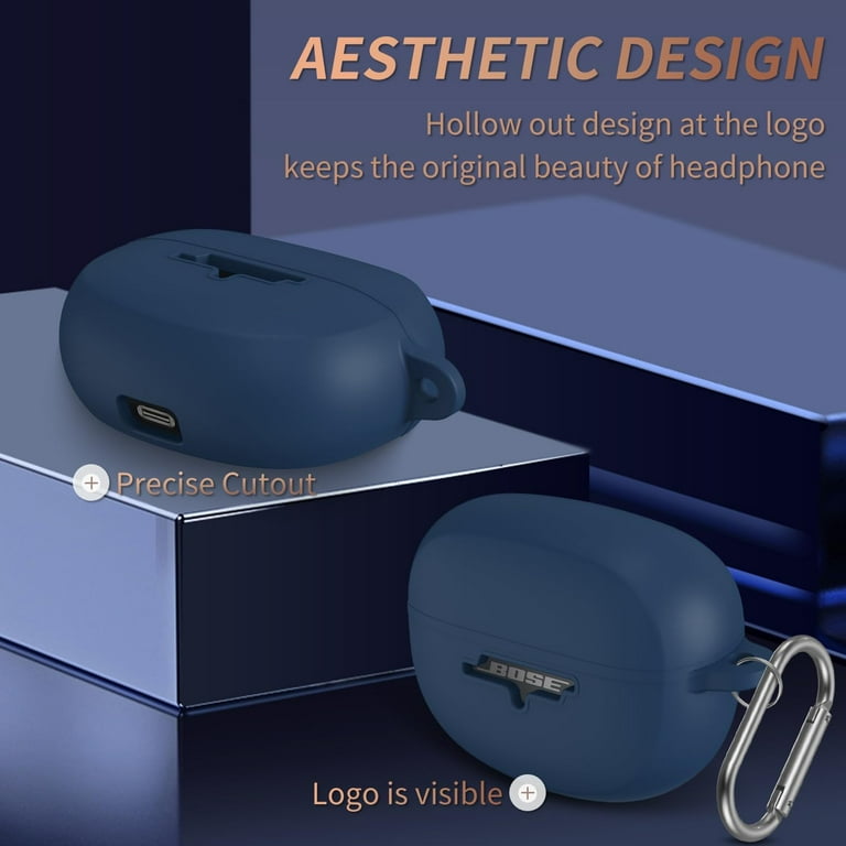 for Bose Ultra Open Earbuds Case Cover, Soft Silicone Case for