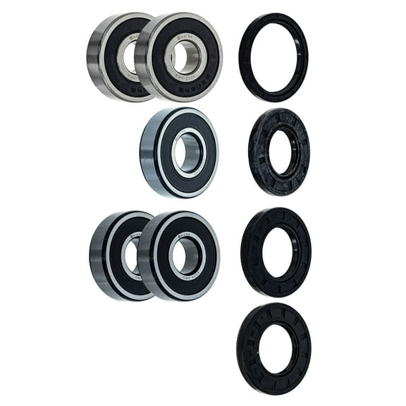 Niche Wheel Bearing Seal Kit for Yamaha V45 Interceptor 700 750 6302-2RS MK1008511