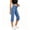 Blue B, variant on Jeans for Women Capris Elastic High Waist Straight Leg Loose Stretch Denim Pants Cropped Casual Trousers Fashion