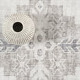 thumbnail image 6 of nuLOOM Alexia Traditional Machine Washable Area Rug, 8' x 10', Grey, 6 of 8