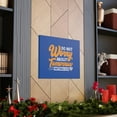 thumbnail image 6 of Scripture Walls Do Not Worry Matthew 6:34 Blue & Orange Bible Verse Canvas Christian Wall Art Ready to Hang Unframed, 6 of 18