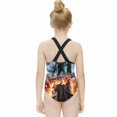 thumbnail image 4 of Girls Percy Jack-so Swimsuit One Piece Bathing Suit for Girls Swimwear, 4 of 8