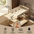 thumbnail image 4 of 4 Pack Changing Pad Covers Woodland Forest Animals Neutral Fitted Baby Changing Pad Cover Set, 4 of 7