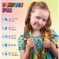 thumbnail image 2 of Pulseras con cremallera UpBrands de Fidget Toys, 19 cm, para Pascua, 2 of 9