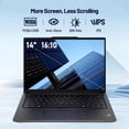 thumbnail image 4 of Lenovo ThinkPad E14 Gen 6 14" AI PC Business Laptop – Intel Core Ultra 7 155H, 16GB DDR5, 512GB SSD, WUXGA (1920x1200) IPS Display, Intel Arc Graphics, Windows 11 Pro, Wi-Fi 6E, 4 of 10