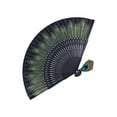 thumbnail image 4 of Chinese Fan, Widely Used Foldabe Portable Beautiful Peacock Pattern Hand Fan  For Clothes Decoration For Gift For Dance Performance, 4 of 8