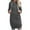 Dark Gray, variant on Lindreshi Winter Coats for Women Plus Size Clearance Fashion Womens Casual Color Long Sleeve Cardigan Hooded Mid-length Coat