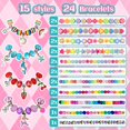 thumbnail image 4 of Kit de fabricación de pulseras Leitait, paquete de 24 con varillas de pulsera para niñas, 4 of 6