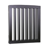 ZENSTYLE Foldable Pet Fence Entryway Dog Fence Pet Gate 4 Panels W/ Protector MDF Frame, Brown