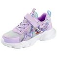 thumbnail image 4 of newwalpole Mesh Girls Sneakers Boys Sneakers Kids Shoes Running Shoes Lightweight Girl Shoes Sports Tennis Hiking Athletic Purple for Size 1, 4 of 9