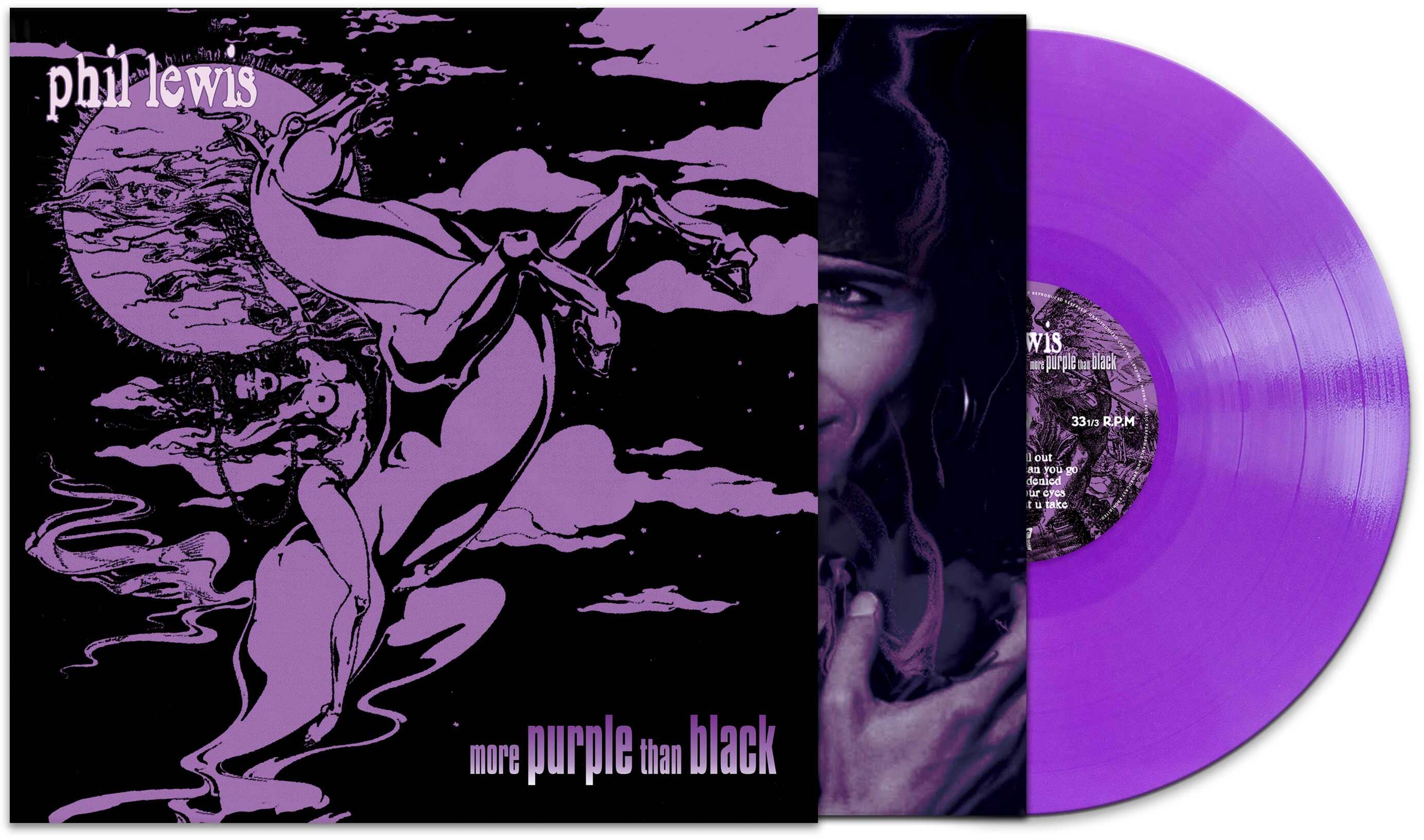 Phil Lewis - More Purple Than Black - Purple - Music & Performance - Vinyl