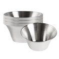 thumbnail image 2 of Restaurantware-6 Ounce Sauce Cups, 10 Round Dip Cups - For Condiments And Individual Portions, Stackable, Silver Stainless Steel Dipping Cups, Reusable, Durable, 2 of 3