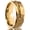 Gold, variant on 8mm Wide Gold-plated Tungsten Carbide Ring with Crushed Gold Foil Inlay Men's Tungsten Ring