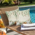 thumbnail image 5 of Outdoor Waterproof Pillow Covers Orange Pumpkin Fall Thanksgiving Decorative Throw Pillow Protectors for Patio Sofa Garden Couch,20x12in 2 Pack, 5 of 9
