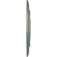 thumbnail image 4 of Ekena Millwork 15 3/4"OD x 3 1/4"ID x 1"P Galway Ceiling Medallion (Fits Canopies up to 3 1/4"), Hand-Painted Copper Green Patina, 4 of 6