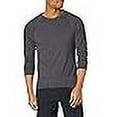 thumbnail image 3 of Kanu Surf Men's Standard Long-Sleeve Rashguard, Charcoal, X-Large, 3 of 4