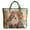 B/Horizontal, variant on Virenlux Easter Day Vintage Quilted Tote Bag for Women Rabbit Print Lightweight Cotton Small Travel Shoulder Beach Purse Reusable Lunch Shopping Grocery Totes Horizontal Board