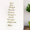 thumbnail image 6 of Mirror Wall Sticker Acrylic Self Adhesive Stair Decoration Sticker for Household Living Room, 6 of 8