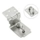 thumbnail image 3 of Stainless Steel Hasp Lock Anti-theft Door Clamp 90 Degree Shed Latch Security Padlock Home Door Cabinet Drawer Locks, 3 of 11