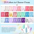 thumbnail image 4 of Kit de uñas AZUREBEAUTY Dip Powder con taladro eléctrico para uñas, 24 colores, 4 of 8