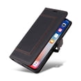 thumbnail image 3 of Premium Wallet Case for iPhone 16 Pro with Card Slots & Kickstand, Flip Cover Black, 3 of 7