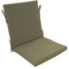 Solid Khaki Chair Cushion